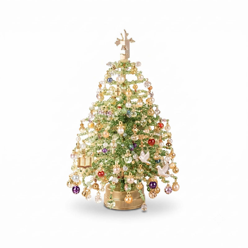 DIY Beaded Christmas Tree Ornament Craft Kit-price zap