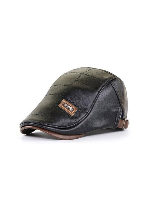 Barett Neu Modisch Leder