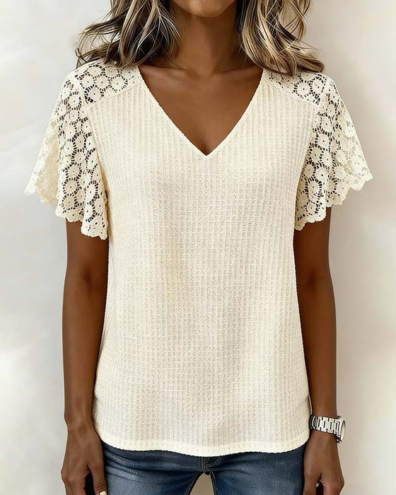 Top Waffelpanel Spitze