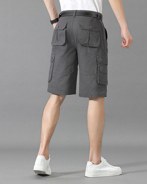Shorts Herren Multitasche Cargo
