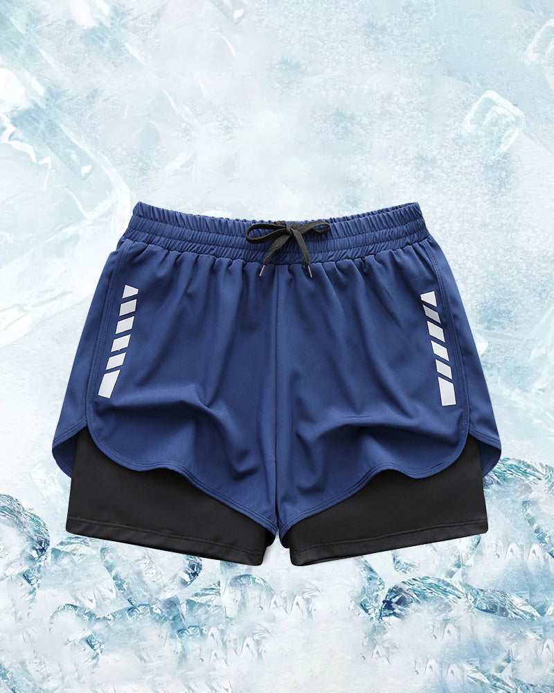 Herren Shorts Boxerstil Doppellage Bescheidenheit
