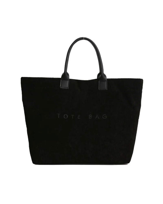 Tasche Buchstabendruck Tote