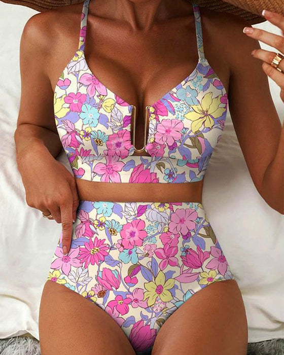 Bikini Blumenprint zweiteilig