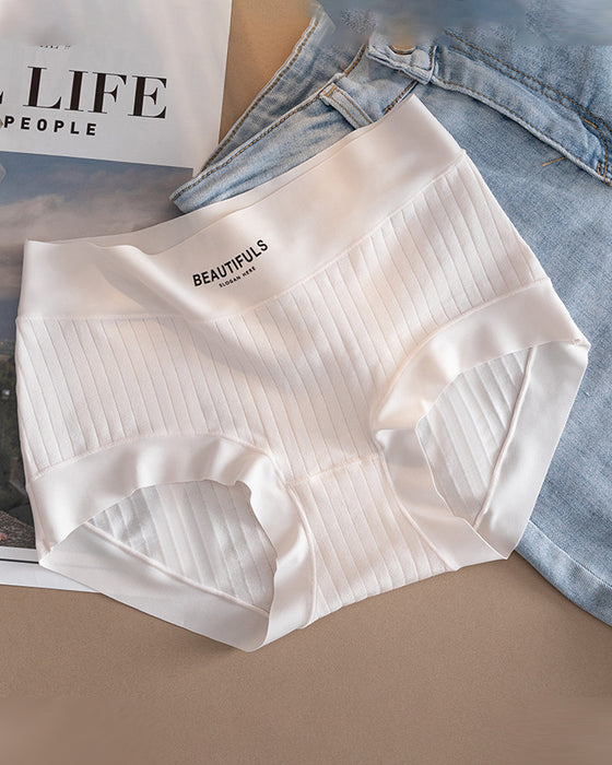 Long-Staple Cotton High Waist Briefs