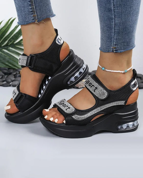 Sandalen Plateau Keil Höhensteigerung