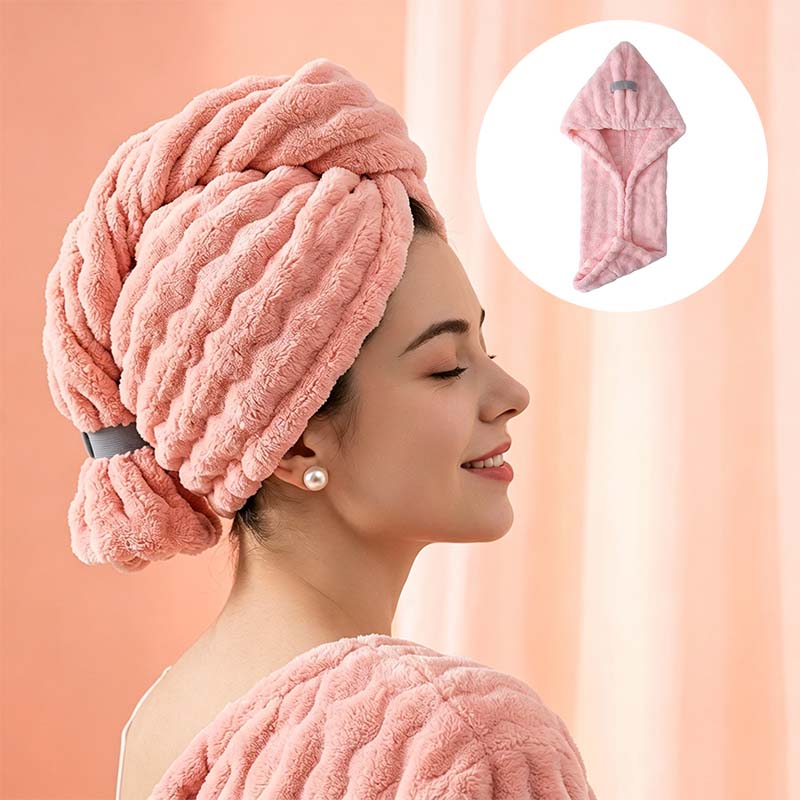 Ultra-Saugfähiger Schnell Trocknender Haarturban
