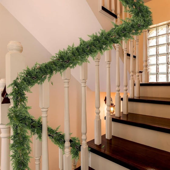 Rattan Künstliche Pflanze Weihnachten