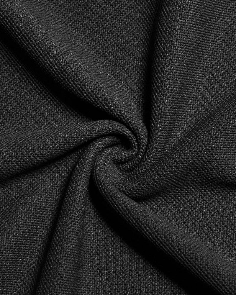 Hemd Herren Regular Fit Kontrastbündchen Kurzarm Strick-Polo