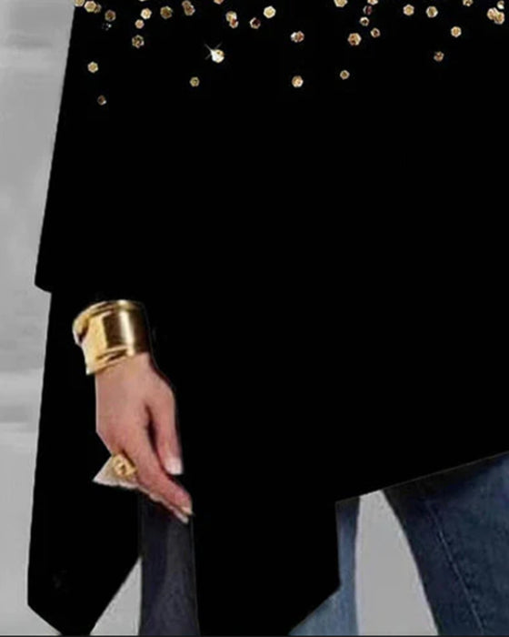 Casualer und stylischer Top mit Leopardenprint