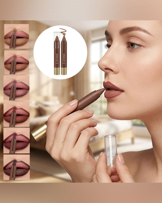 Samt Matt Seiden Textur Hohes Pigment Lippenstift