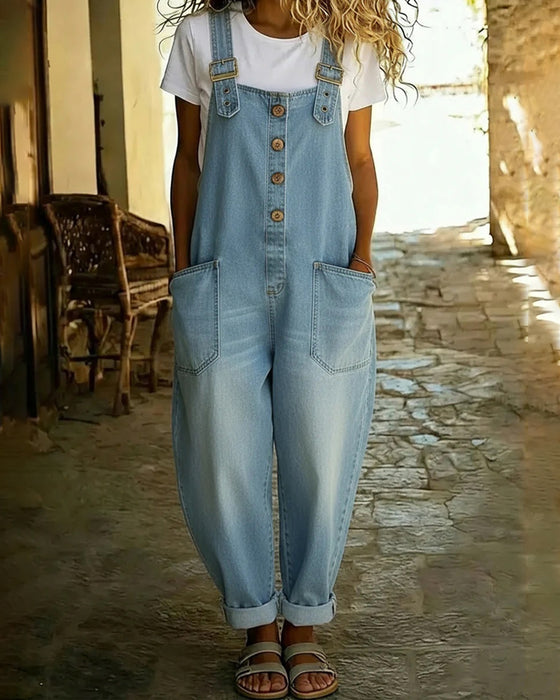 Overall Verstellbar Denim