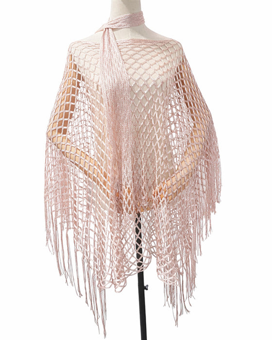 Pullover Franse Mesh Ausgeschnitten