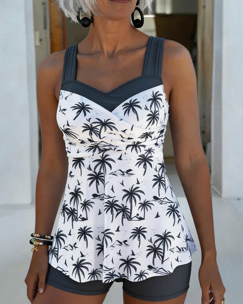 Tankini Rock Taille Patchwork