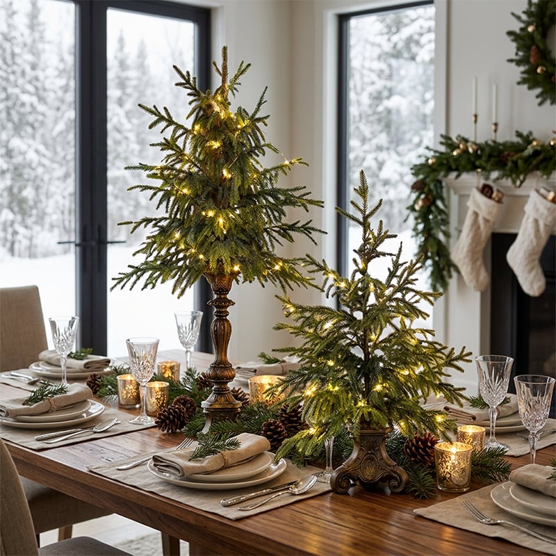 Beleuchteter Tisch-Weihnachtsbaum
