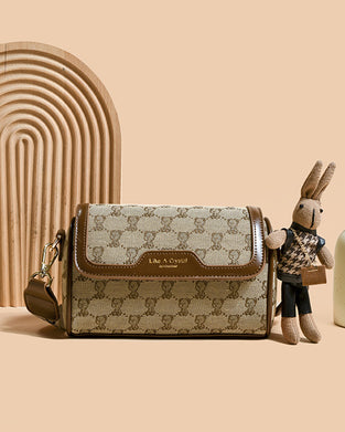 Tasche Bärendruck Einfache Schultertasche