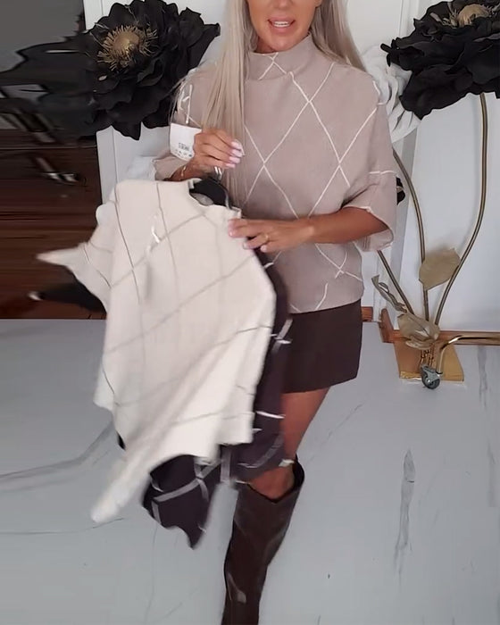 modische vielseitige Freizeitpullover
