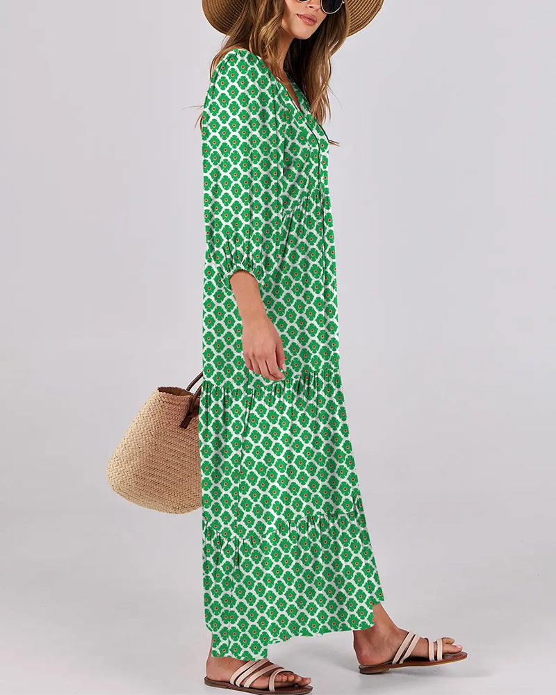 Kleid Lässig A-Linie