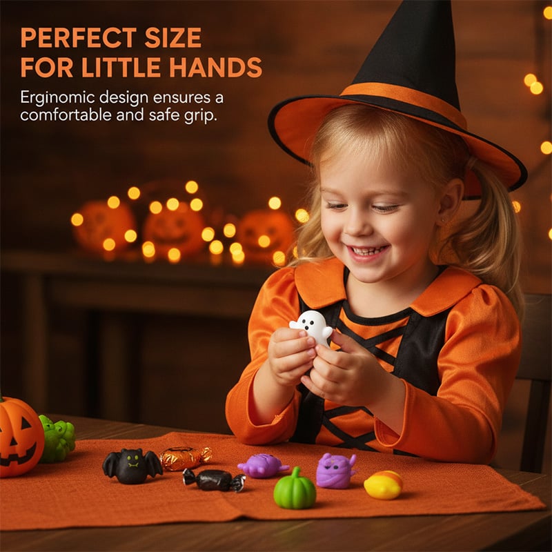 Halloween-Squishies Stressabbau-Spielzeugset
