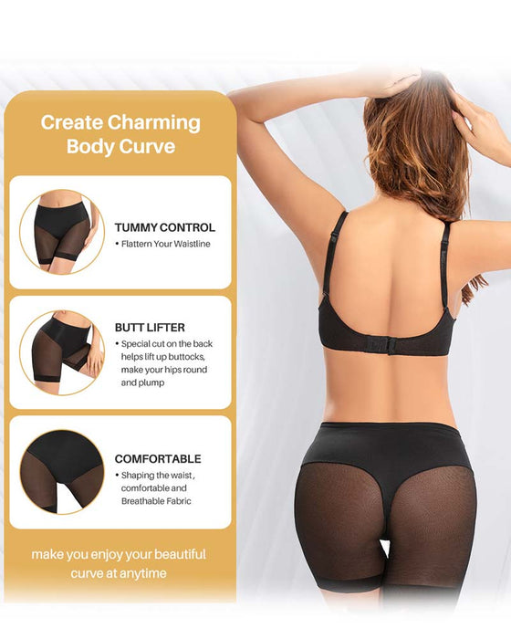Damen Mittelhohe Tanga-Slips