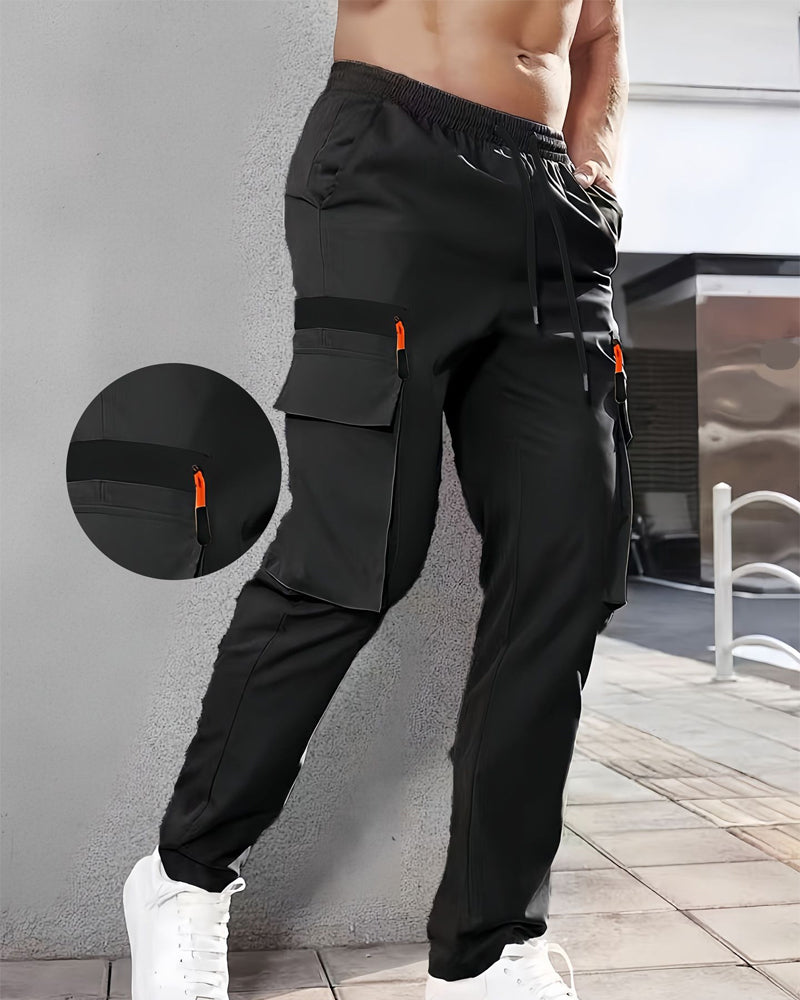 Hose Sportlich Multi-Tasche Cargo