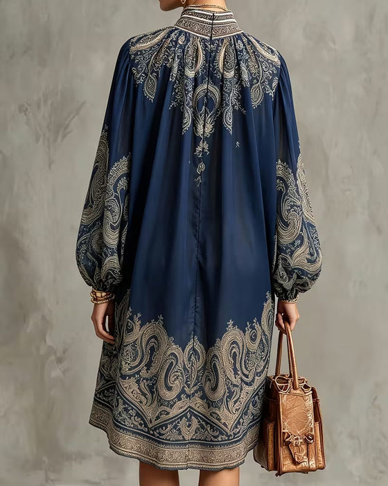 Kleid Rollkragen Unregelmäßig Lässig