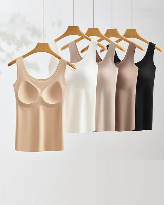 Tank Top Nahtlos Integrierter Bh