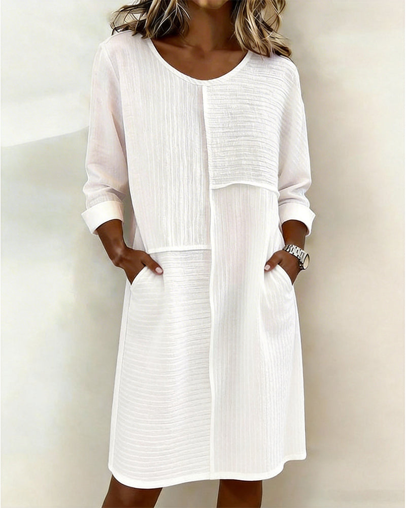 Kleid Strukturiert Shift