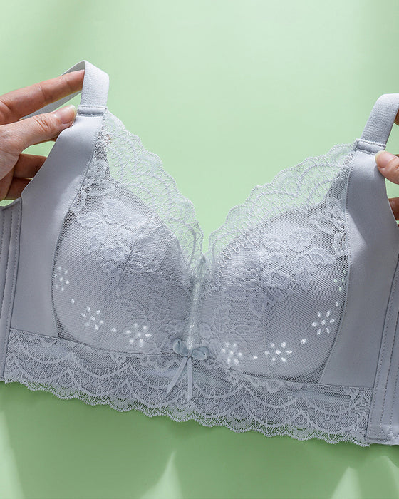Dünner verstellbarer magnetfreier BH für Damen