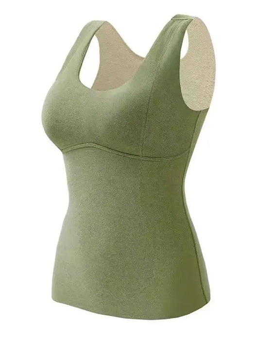 Tanktop Einfarbig Thermisch