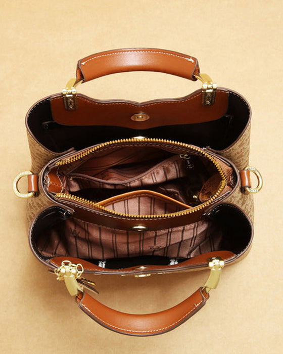 Handtasche Retro Stilvoll Gedruckt
