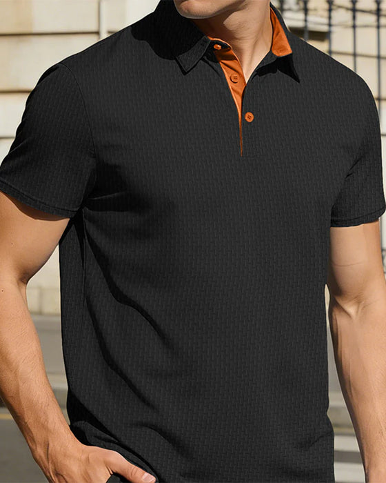 Herren-T-Shirt, Einfarbig, Kurze Ärmel