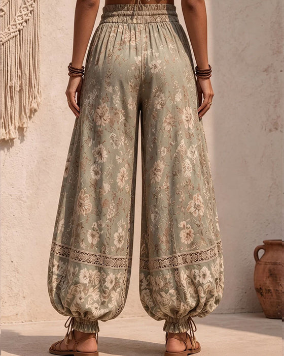 Hose Aussparung Spitze Tasche Laterne