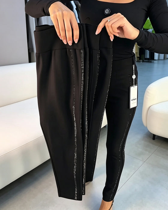 Bleistifthose Feiner Schimmer Slim Fit Stretch