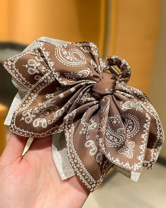 Mode Paisley Haarspange