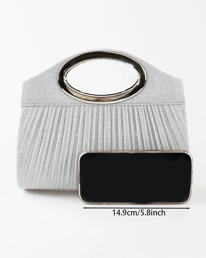 Elegante Glitzer Abend-Clutch Tasche Für Damen