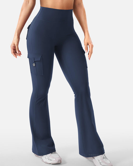 Leggings Ausgestellt Arbeitskleidung Yoga