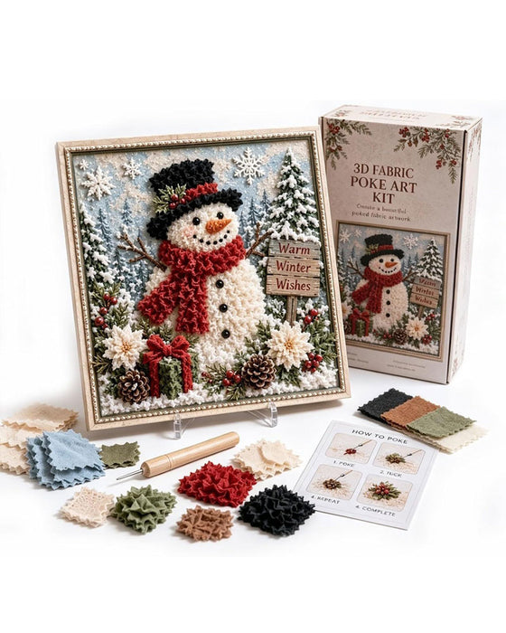 Weihnachten Nadelfilzen Stoff DIY-Set