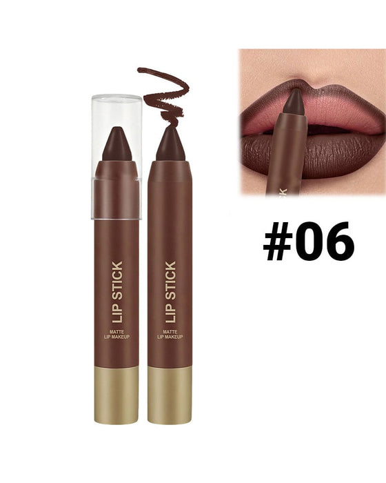 Samt Matt Seiden Textur Hohes Pigment Lippenstift