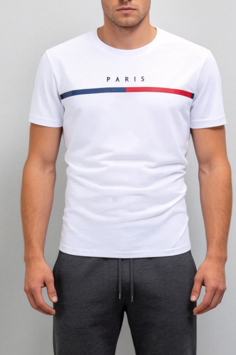 T-Shirt Schnell Trocknend Rundhals Kurzarm