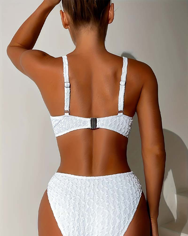 Bikini Dreidimensional Muster Schleife