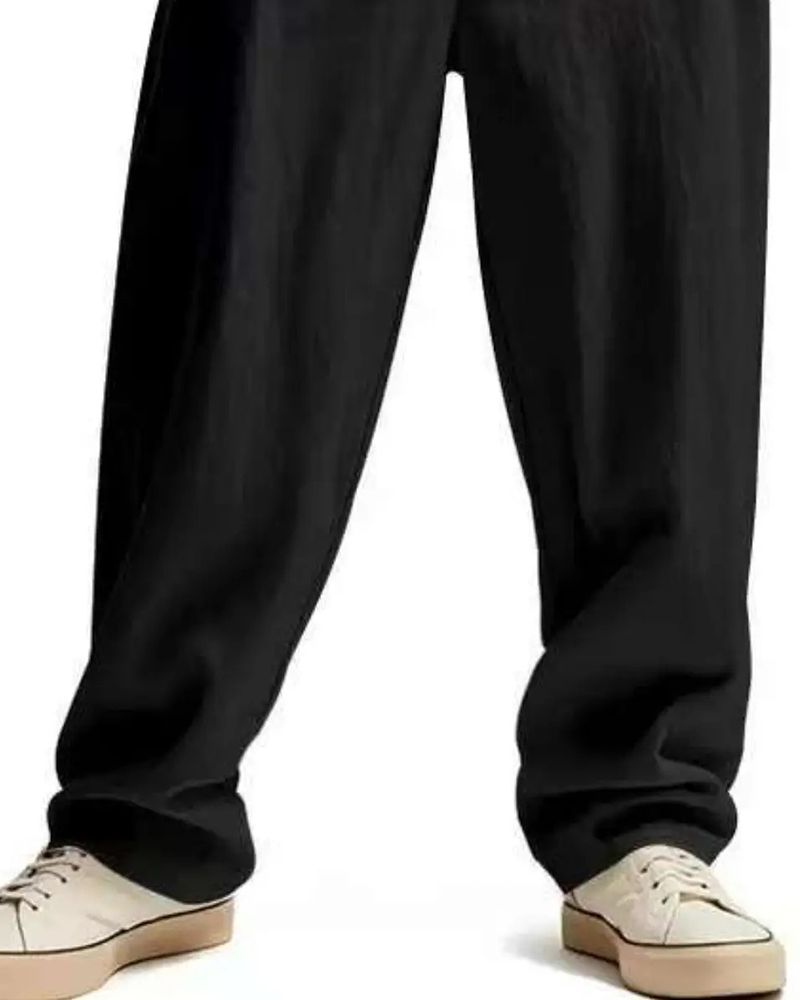 Hose Casual Unifarben Gerades Bein
