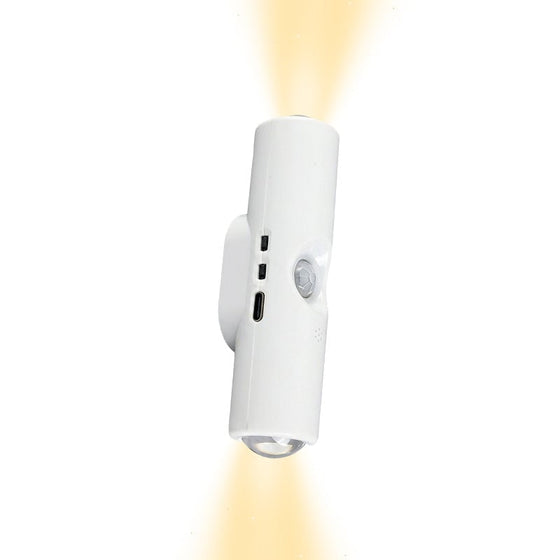 Doppelkopf Katzenauge Sensor Wandlampe