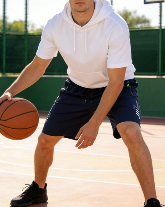 Shorts Herren Eis Seide Sport