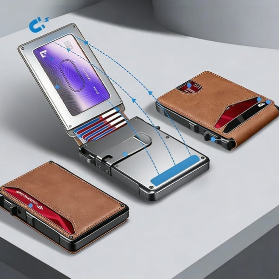 Rfid-Blockierende Bifold-Geldbörse
