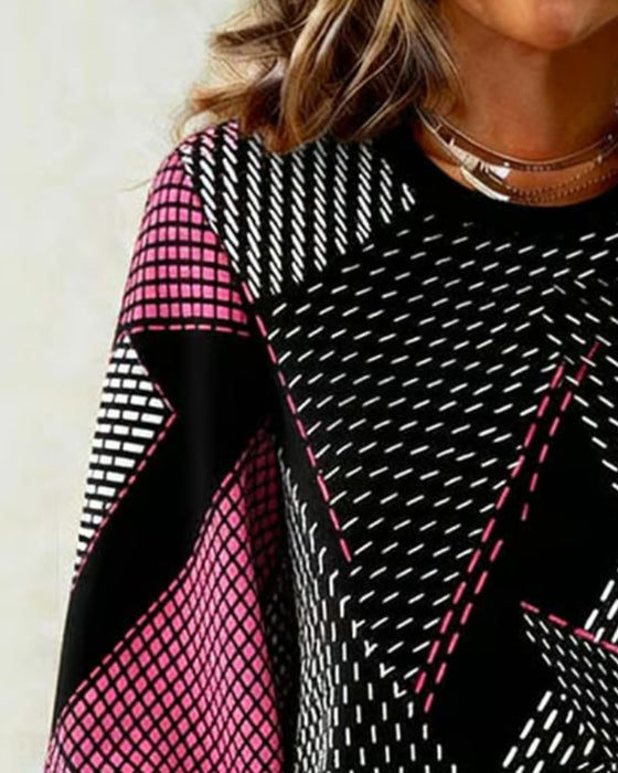Sweatshirt Lässig Langarm