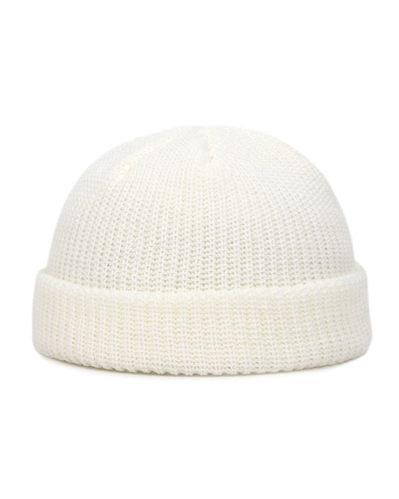 Herren Rippstrickmütze