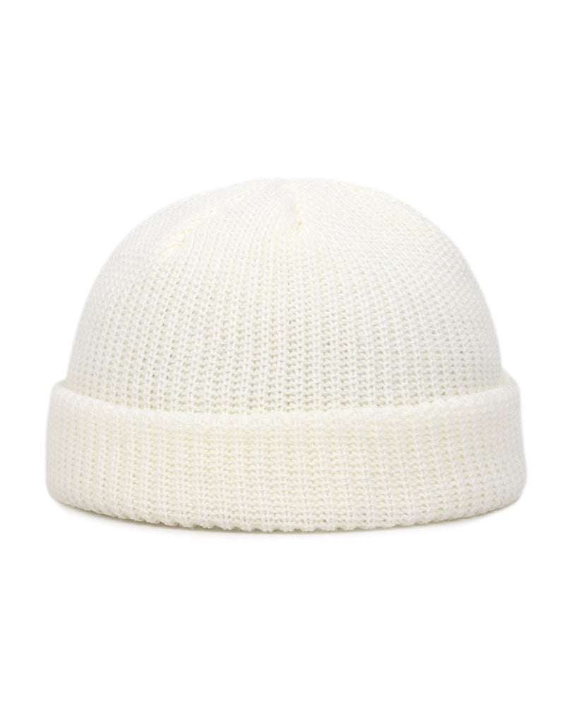 Herren Rippstrickmütze