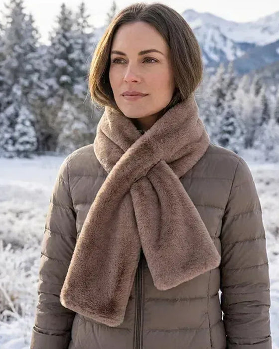 🎁Versteckte Tasche Kuscheliger Schal Warm Weich Und Sicher Reißverschluss🧣