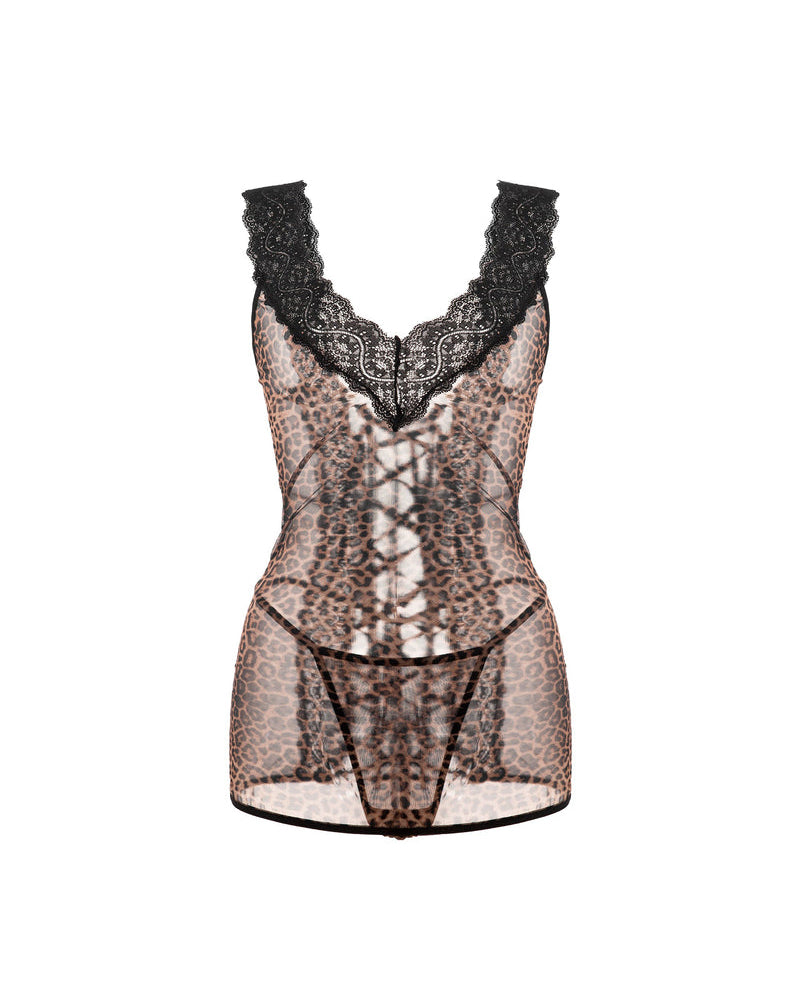 Nachthemd Sexy Träger Spitze