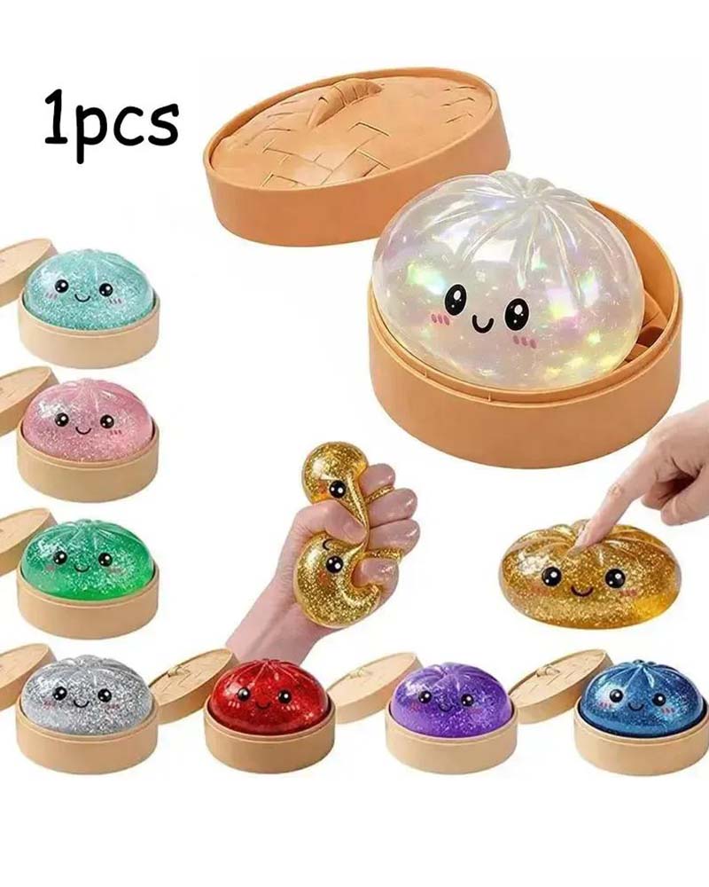 Halloween-Set Mit Süßen Gruseligen Geister-Maruko-Quetsch-Spielzeugen, Mini-Tragbarer Stressball, Sensorische Produkte Für Halloween-Artikel, Füllung Für Party-Tüten & Mini-Geschenke